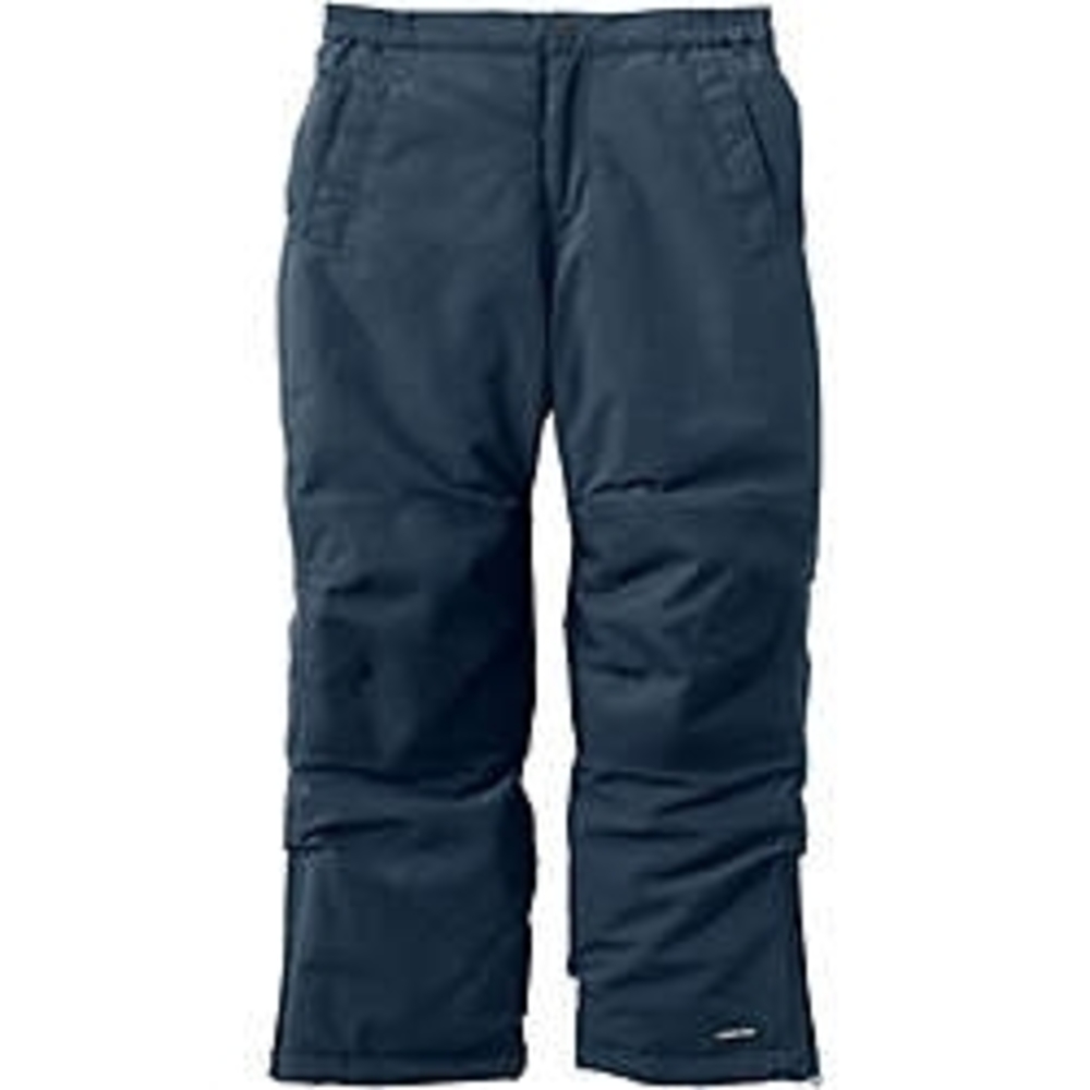 Lands' End Men's Squall Waterproof Insulated Snow Pants in Deep Sea Navy